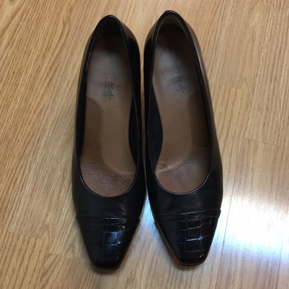 Black pumps Heels Walking Cradles size 8M - Picture 1 of 5